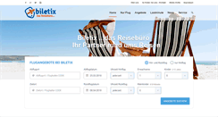 Desktop Screenshot of biletix.de
